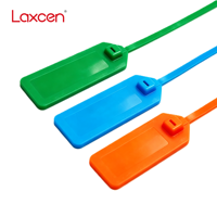 Etiqueta RFID UHF Reutilizable F43 Laxcen, Etiqueta de Cable con Brida, ABS Anti-metal, Lector de Largo Alcance, Etiqueta Pasiva RFID para Gestión Logística