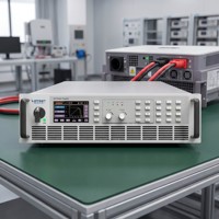 Fuente de Alimentación CC Bidireccional de 3U para Montaje en Rack, PBS 2500-40L, 500V 40A 6kW, Regenerativa con 95% de Recuperación de Energía, para Baterías de Vehículos Eléctricos y Microredes