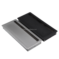 Bureau d'ordinateur de bureau avec fermeture en douceur Table carrée rectangulaire câble de bureau œillet accessoire de meuble