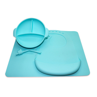 Ensemble de bavoirs en Silicone pour bébé, facile à nettoyer, échantillon gratuit, napperon en Silicone BPA pour bébé, vente en gros