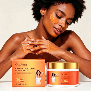 Lozione <span class=keywords><strong>Corpo</strong></span> Schiarente Naturale 100g Più Venduta, Crema <span class=keywords><strong>Corpo</strong></span> Rassodante e Illuminante alla Carota - Product Image 1