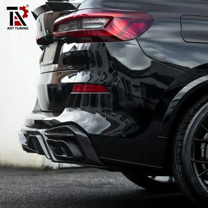 Adatto per <span class=keywords><strong>2018</strong></span> a 2025 BMW <span class=keywords><strong>X5</strong></span> G05 G05lci vera fibra di carbonio LD stile labbro posteriore - Product Image 6