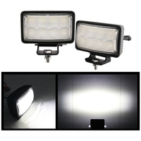 Lampe de travail LED à faisceau large ECE R10 30W pour New Holland H8040 HW365, lampe de travail LED rectangulaire
