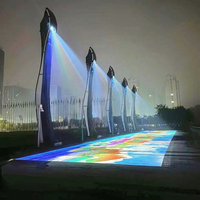 Système de projection interactive 3D pour salle de projection, projecteur holographique, affichage mural et au sol à 360 degrés pour centre de divertissement
