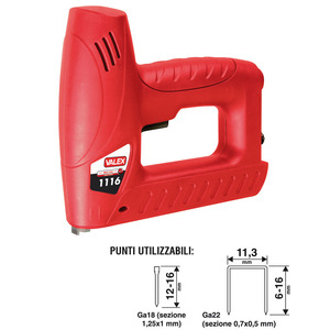 VALEX UTH0596 Graffettatrice Elettrica per Costruzioni Fai-da-Te Industriale per Intelaiature in Acciaio a Batteria Certificata GS Garanzia 1 Anno Made in Italy - Product Image 1