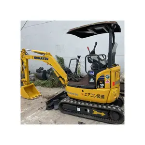 Almost New Komatsu PC18MR-2 Hydraulic Excavator PC18MR-2 Small Digger Machine For Sale In Stock PC18MR-2
