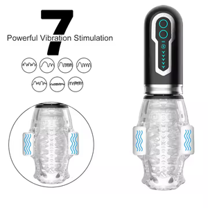 Hot Sell Rotation Vibration Männlicher Mastur bator Cup Automatische Hand Free Oral Sucking Masturbation Toy for Man - Product Image 3