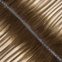 Extensions de cheveux 100% Remy en soie brute de qualité supérieure, double tirage, 60g, 20/22 pouces, tissées à la main, qualité supérieure, style papillon Méduse