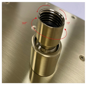 <span class=keywords><strong>Soffione</strong></span> <span class=keywords><strong>doccia</strong></span> pioggia in oro quadrato - Product Image 3