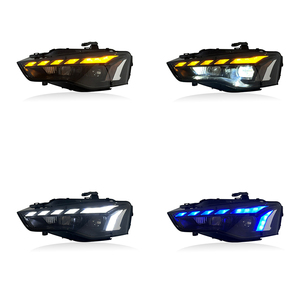 Kit de mise à niveau des phares pour Audi A5 2012-2016, nouveau style LED avec DRL dynamique séquentiel et clignotants, vente directe d'usine - Product Image 5