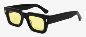 Occhiali da Sole di Lusso per Uomo, Polarizzati, Rettangolari, Montatura in Acetato Fatta a Mano, Lenti Quadrate, Protezione UV400 - Product Image 3