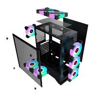 Boîtier PC de jeu LOVINGCOOL fabriqué en Chine, vente chaude, prend en charge les cartes graphiques longues, SSD 2,5 pouces et disques durs, idéal pour l'e-sport