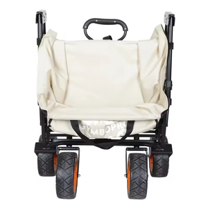 Chariot de jardin multifonctionnel en plastique pour l'extérieur Chariot de rangement pliable pour le camping et la plage pour les outils de magasinage avec personnalisation OEM - Product Image 5