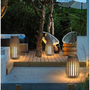 Lampes en rotin pour l'intérieur et l'extérieur, pour la chambre, le <span class=keywords><strong>gazebo</strong></span>, la terrasse, imperméables, pour la cour, le jardin, le balcon, décoration - Product Image 3