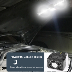 Lámparas de Trabajo <span class=keywords><strong>LED</strong></span> con Rotación de 90 Grados, Magnéticas, Recargables Tipo-C, Linterna de Camping con Gancho, Inspección, Rojo, Blanco, Amarillo, Bancos de Energí<span class=keywords><strong>a</strong></span> - Product Image 5