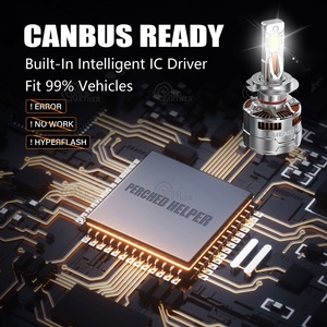 Tăng G120pro 400W Siêu Sáng Công Suất Cao New Car <span class=keywords><strong>LED</strong></span> Đèn Pha 50000lm H1 H3 H4 H11 9005 9006 9007 9012 H7 <span class=keywords><strong>LED</strong></span> Xe Ánh Sáng 12V - Product Image 3