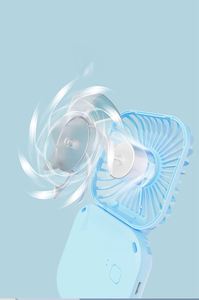 Wholesale Ready Stock Refrigeration Usb Foldable Mini Handheld Portable Rechargeable <b>Fan</b> With Lanyard - Product Image 4