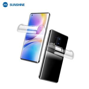 Film hydraulique de protection complète d'écran pour <span class=keywords><strong>Iphone</strong></span>, 5 pièces, pour modèles 13 12 11 Pro Max Xs Max Xr 8 <span class=keywords><strong>7</strong></span> 6s - Product Image 2