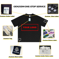 Kaos ODM/OEM230G100% Katun Murni, Sablon Warna Solid, Kerah Berulir, Lengan Pendek