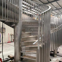 Escalier en colimaçon personnalisable de qualité pour l'extérieur et l'intérieur
