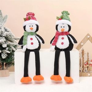 Juego de 2 Pingüinos Navideños Luminosos, Muñecos de Peluche con LED Cálidos para Niños, Regalo de Navidad y Decoración del Hogar - Product Image 3