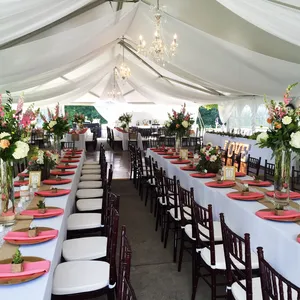 豪华餐厅帐篷婚礼帐篷150人活动帐篷户外婚礼派对