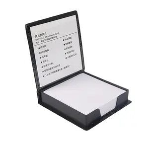 Memo Pad PU Bìa Đầy Màu Sắc Sticky Note Box Với Biểu Tượng Tùy Chỉnh Màn Hình Lụa, In Offset Kích Thước Tùy Chỉnh 80G Giấy Nghệ Thuật CN;ZHE