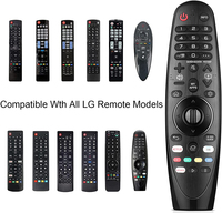 HUAYU AN-MR20GA-IR de remplacement Smart TV télécommande pour LG Universal Netflix Prime Video FCC certifié ABS matériel