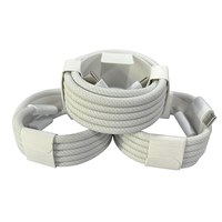 Cable USB 2.0/3.0 Tipo-C de Carga Súper Rápida de 60W 3A, con Núcleo de Aleación de Aluminio y Nylon Trenzado, Conductor de Cobre Estañado, 2m, para Computadora y Auriculares