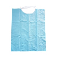 Bavettes jetables pour dentiste, draps, tissus, salon de beauté, patient, coussin médical imperméable