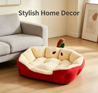 Nuevo Diseño 2026: Sofá Cama para Mascotas, Colchoneta Lavable Cálida para Todas las Estaciones (Invierno), para Perros Pequeños, Teddy, Bichón, Nido para Gatos, Venta al por Mayor