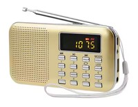 Vofull Radio FM numérique de haute qualité Portable Usb haut-parleur Mini Radio avec carte Tf cadeau Promotion lecteur coran