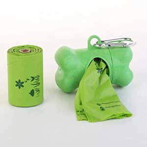 Sacs à déjections canines biodégradables en PE, écologiques, vente en gros fabricant 2026, logo personnalisé, parfum citron, épaisseur 20 microns, scellage étoile - Product Image 2