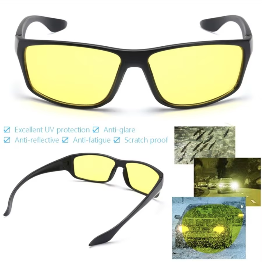 Anti Glare Night Vision Glasses Men Women