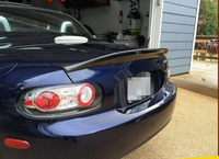 BUMper 09 à 12 pour Mazda MX5 NC2 Miata modifié EPA fibre de carbone queue de canard, aileron de coffre arrière