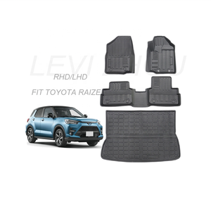 Alfombrillas populares para todo tipo de clima LHD, accesorios para automóviles, Alfombra de pie de goma TPE para Toyota Raize 2020 2021 <span class=keywords><strong>2022</strong></span> 2023 - Product Image 2