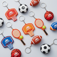 Ensemble de porte-clés de jeu Esports 3D en PVC personnalisé, forme de manette, casque, clavier, porte-clés de marque, souvenir promotionnel pour événements technologiques