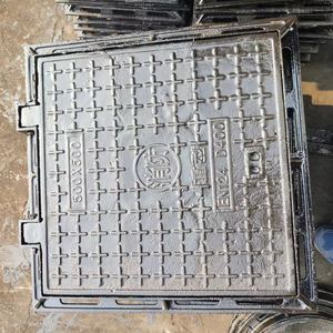 غطاء بالوعة دائري لنظام الصرف الصحي، أسود اللون، مصنوع من الأسفلت، مخصص حسب الطلب، مع ختم مطاطي مانع للتسرب - Product Image 1