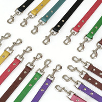 Hundeleine aus Vollnarbenleder, Langlebiges Echtleder-Hundeführseil für Kleine, Mittlere und Große Hunde