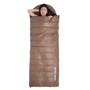 Comfortable outdoor sleeping bag compressible economy
