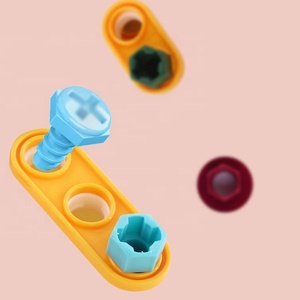 102pcs trẻ em giả vờ chơi hộp công cụ thiết lập giáo dục vít Nut lắp ráp câu đố Xây dựng đồ chơi mô phỏng học tập công cụ bảo trì Kit - Product Image 4