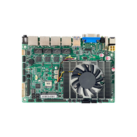 Venta Directa de Fábrica, Placa Base con Procesador Intel Core I5-6300U / I5-7200U / I5-8250U, 6 Puertos COM, 4 Puertos LAN, Múltiples Puertos de Red