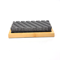 Pierre en carbure de silicium noir aplatissant personnalisable OEM Pierre à huile fine grossière Pierres à aiguiser Accessoires Pierres à aiguiser