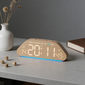 Reloj Digital Multifunción Huayang con Temperatura, Fecha, Día <span class=keywords><strong>de</strong></span> la Semana, Doble Alarma y Luz Ambiental - Product Image 3