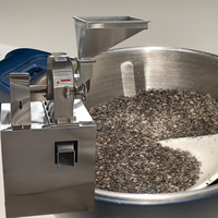 Machine à poudre de piment, broyeur de perilla, moulin à disques pour blé, machine à moudre les céréales, le maïs et les épices alimentaires, prix usine, à prix plus abordable
