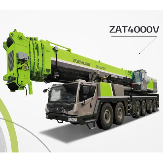 Zoomlion 400 тонн, все колеса, вездеходный кран, мобильный грузовик, кран ZAT4000V