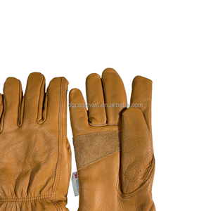 Guantes de Seguridad de Cuero Vacuno y PU para <span class=keywords><strong>Mujer</strong></span>, Invierno 2025, 30 cm, Sin Polvo, Duraderos y Antideslizantes - Product Image 1