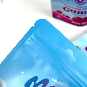 Tùy chỉnh in đứng lên túi nắp kéo các loại trái cây có hương vị kẹo túi nhựa bao bì Gummy Túi - Product Image 4