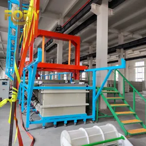 Máquina de galvanoplastia de línea de anodizado de aluminio pulido electrolítico Linyi Fory a la venta