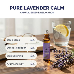 น้ำมันมะพร้าวและน้ำมันลาเวนเดอร์แบบโรลออน ช่วยให้นอนหลับสบาย ผ่อนคลาย ลดความวิตกกังวล ดูแลผิวพรรณ กลิ่นหอมบำบัด - Product Image 5